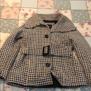 Houndstooth Peacoat
